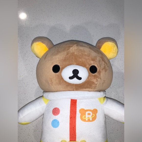 Authentic San-X Rilakkuma Astronaut Bear in White Space Suit - Picture 5 of 8